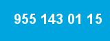 955 143 01 15 955 143 01 15